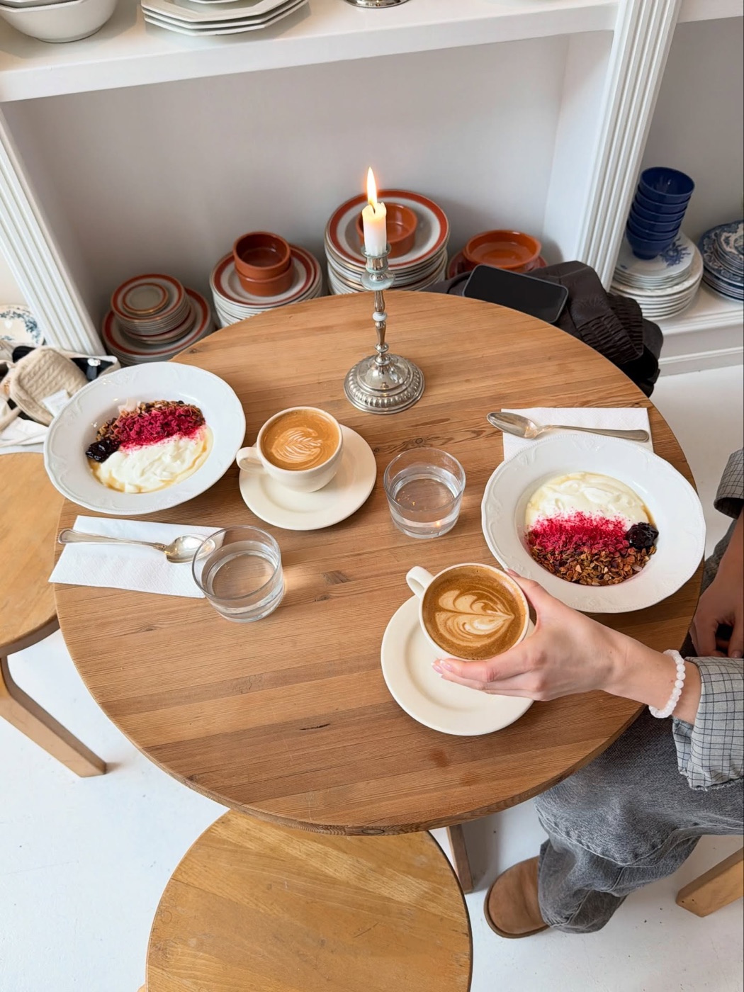 Morgenmad på café